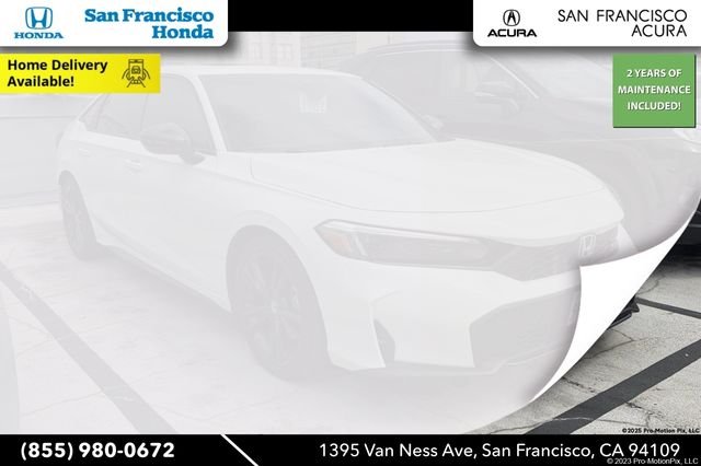 Certified Used 2025 Platinum White Pearl Honda  image 1