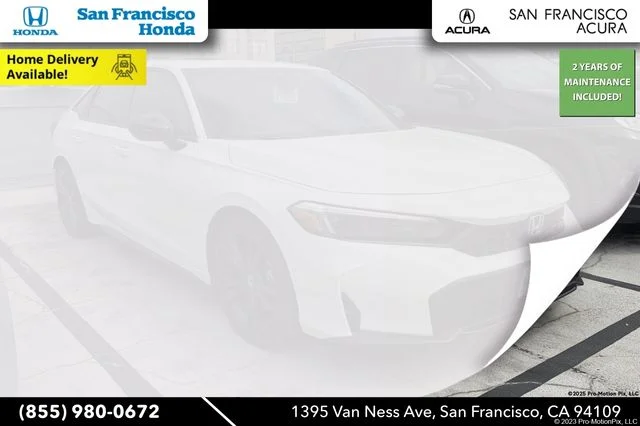 Certified Used 2025 Platinum White Pearl Honda  image 1