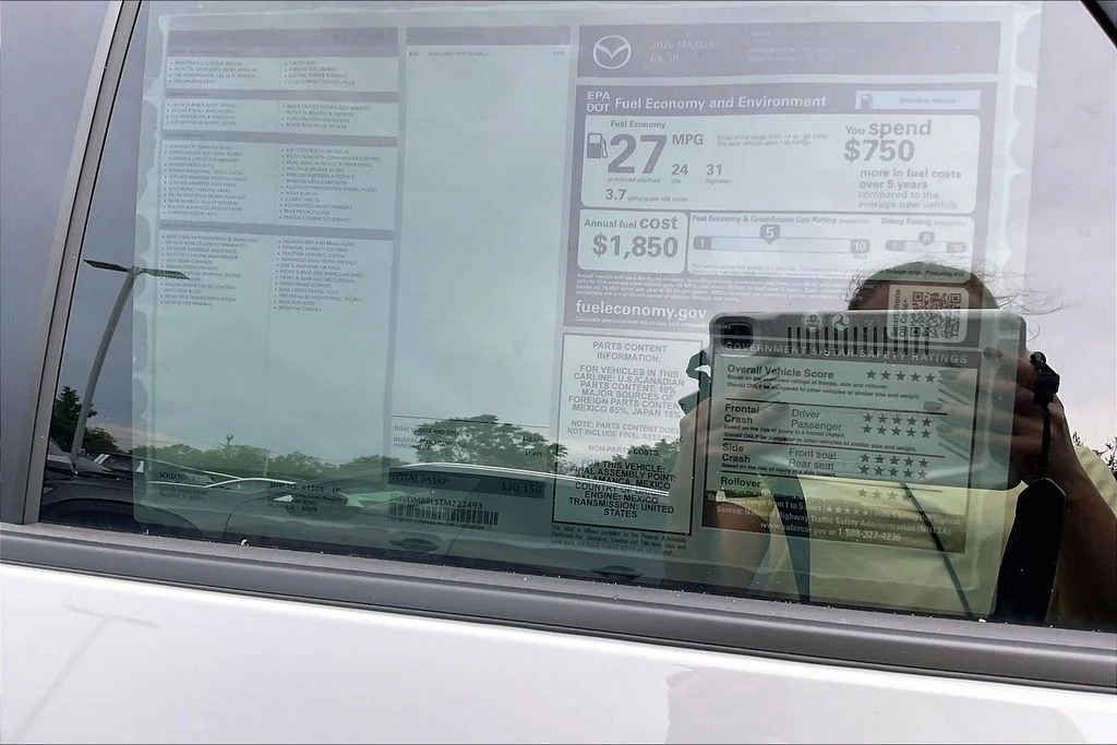 New 2026 Aero Gray Metallic Mazda 2.5 S Select Sport AWD image 13