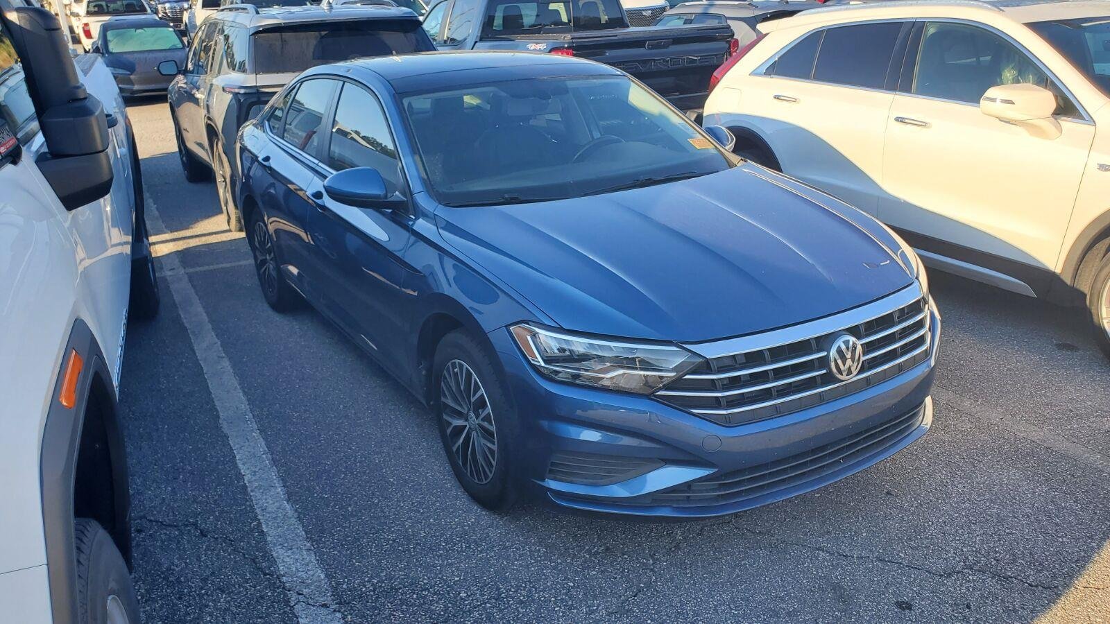 Used 2019 Blue Silk Metallic Volkswagen S image 2