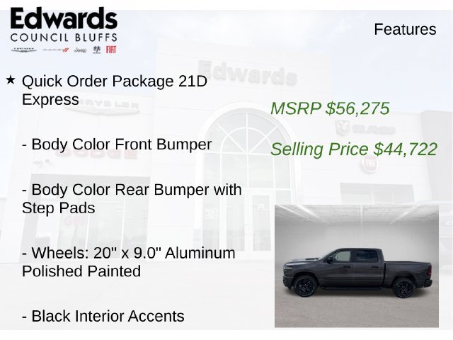New 2026 Granite Crystal Metallic Clear-Coat Exterior Paint RAM Express image 15