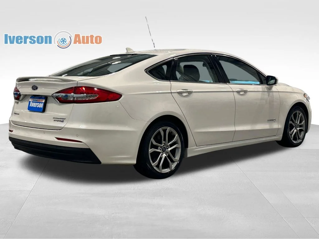 Used 2019 White Ford Titanium image 8