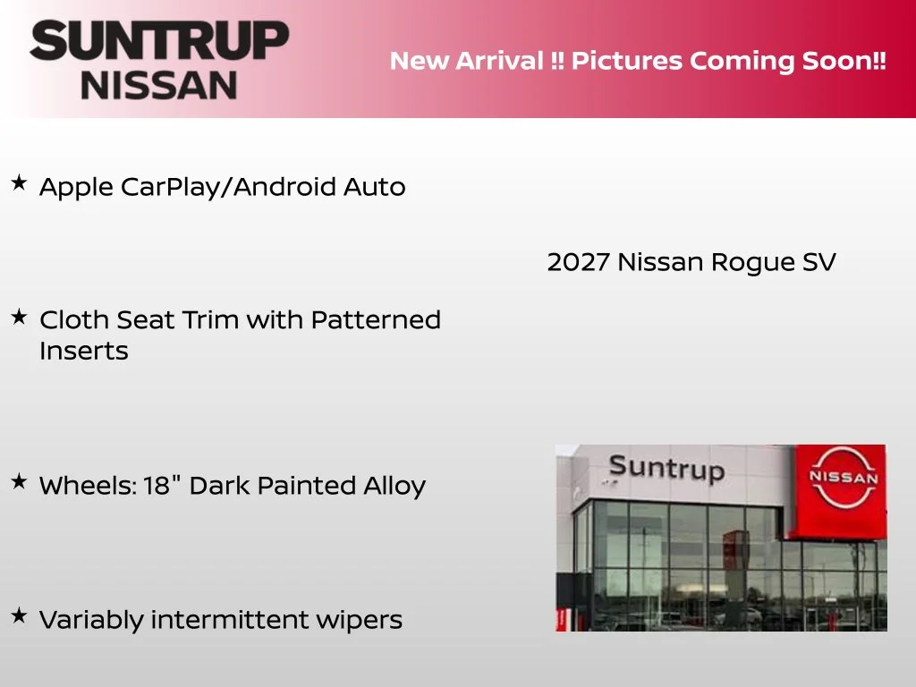 New 2027 Gray Nissan SV image 6
