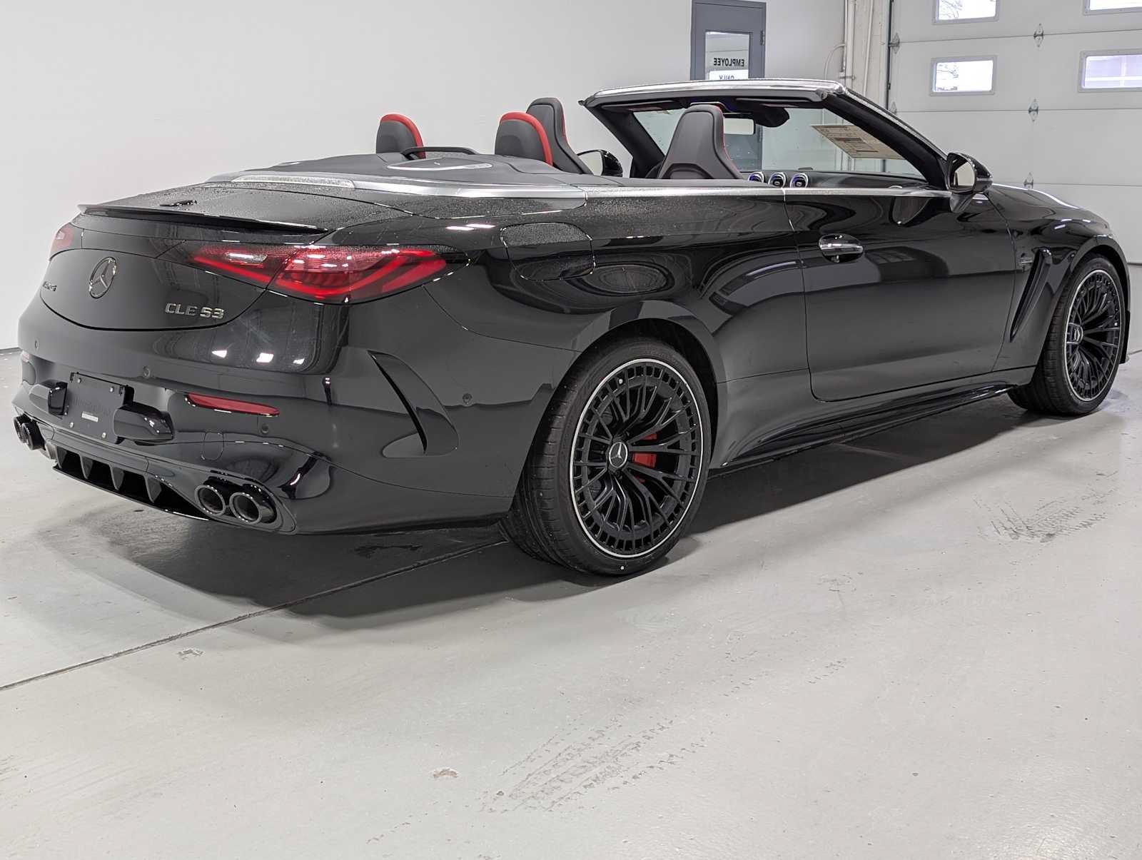 New 2026 Obsidian Black Metallic Mercedes-Benz AMG® CLE 53 4MATIC+ Cabriolet image 8