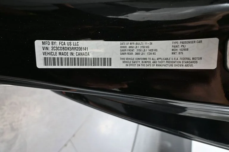 Certified Used 2024 Black Dodge R/T Scat Pack image 47