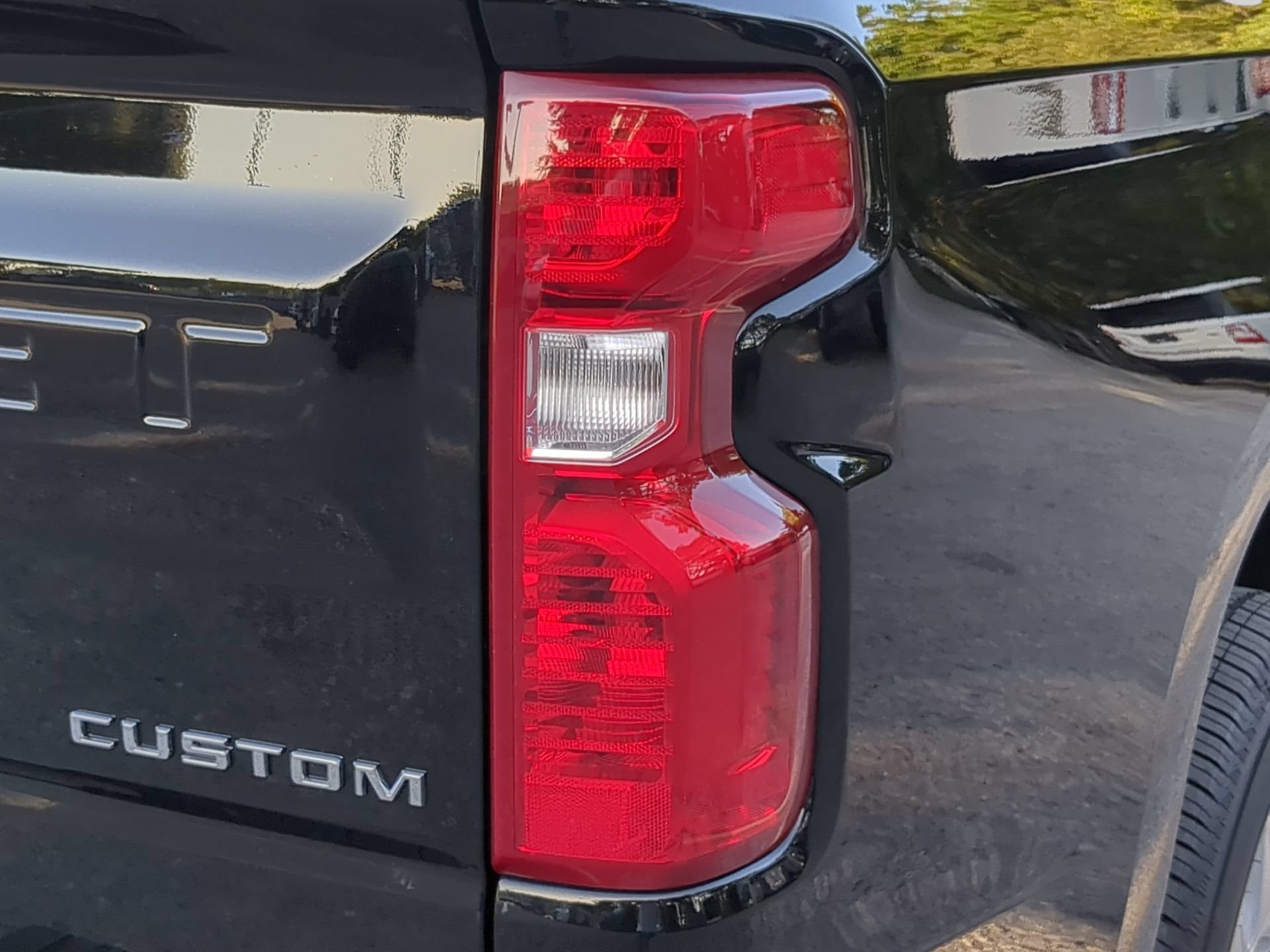 Used 2024 Black Chevrolet Custom Crew Cab Pickup image 44