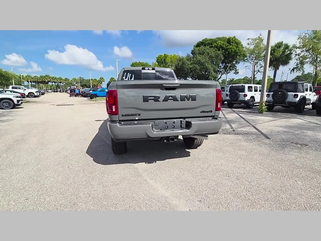 New 2026 Ceramic Gray Clear-Coat Exterior Paint RAM Laramie image 29