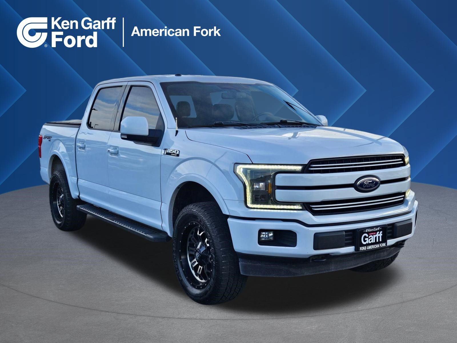 Certified Used 2018 Oxford White Ford LARIAT image 1