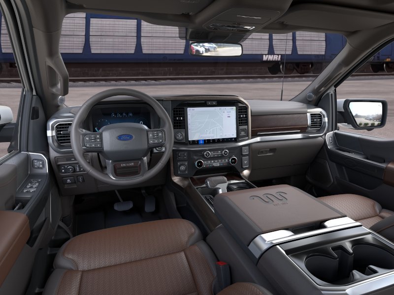 New 2026 Star White Metallic Tri-Coat Ford King Ranch image 9