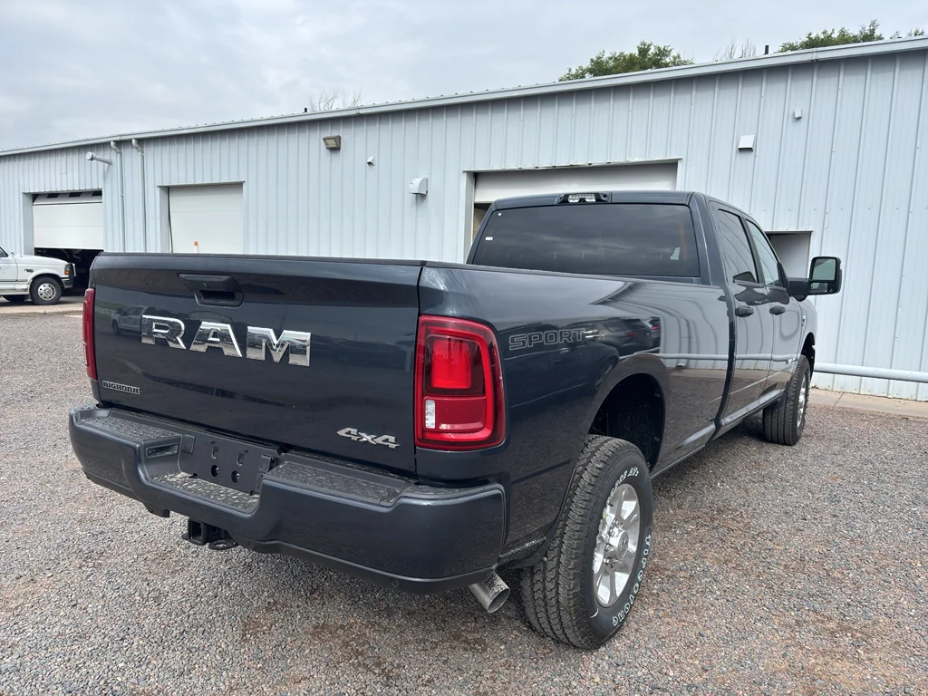New 2026 Forged Blue Metallic Exterior Paint RAM Big Horn image 4