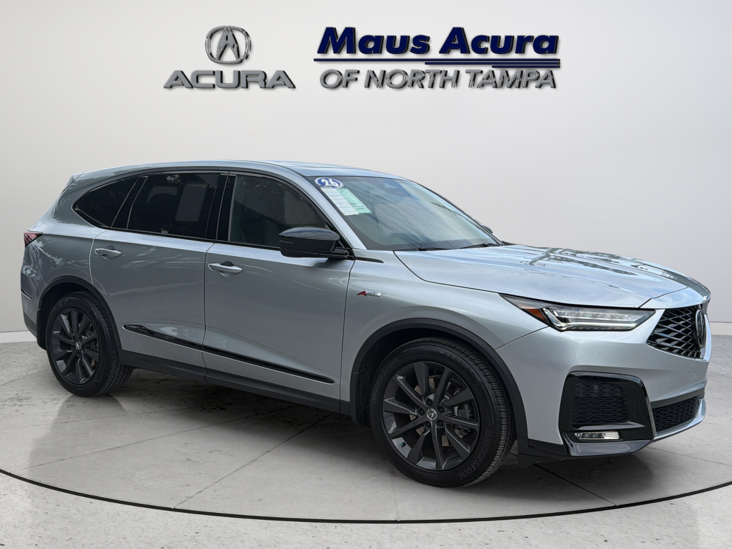 Certified Used 2026 Solar Silver Metallic Acura A-Spec image 1