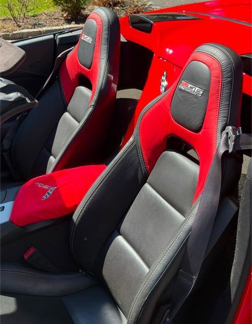 Used 2016 TORCH RED Chevrolet Z06 3LZ image 4