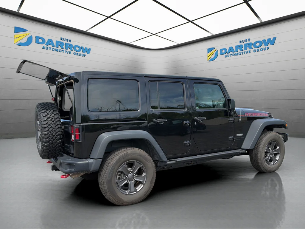 Used 2018 Black Jeep Unlimited Rubicon image 5