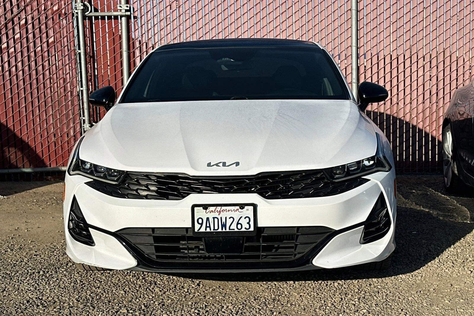 Used 2022 Glacial White Pearl Kia GT-Line image 3
