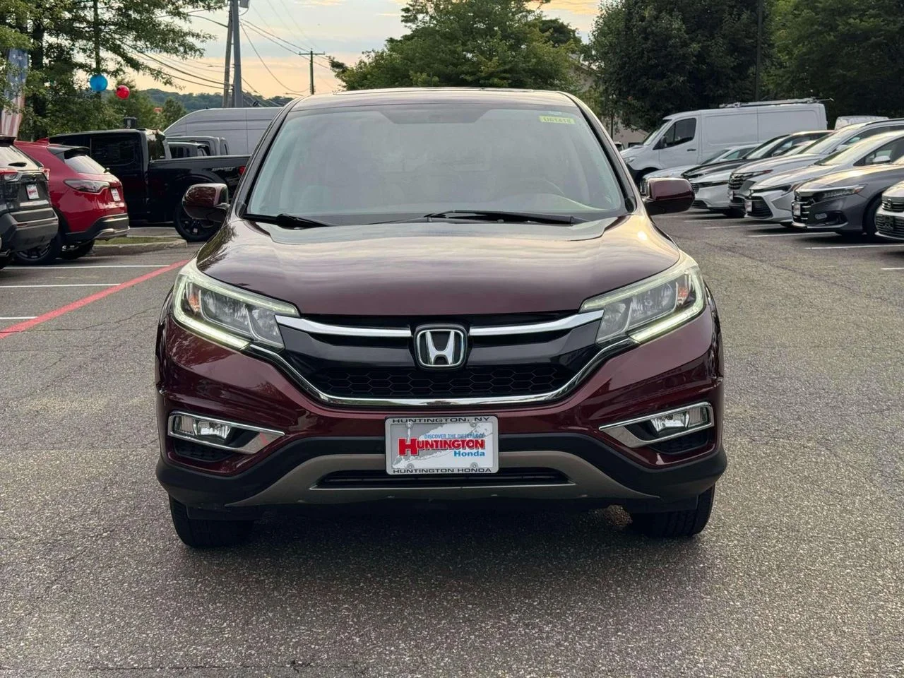 Certified Used 2016 Basque Red Pearl II Honda EX image 2