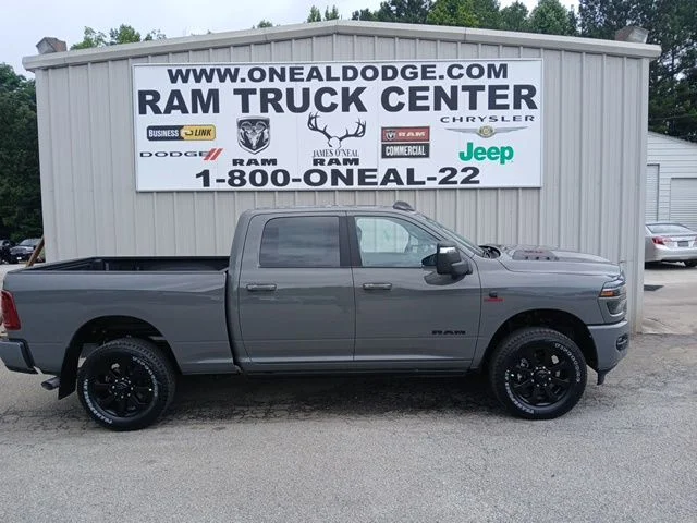 New 2026 Ceramic Gray Clear-Coat Exterior Paint RAM Laramie image 2