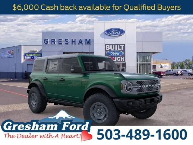 New 2025 Eruption Green Metallic Ford Badlands image 7