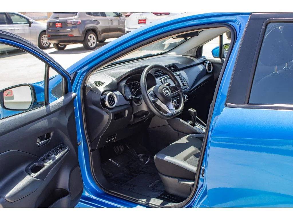 Used 2023 Electric Blue Metallic Nissan SV image 25