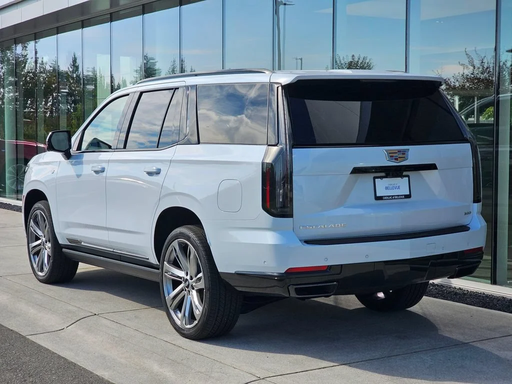 New 2026 Vibrant White Tricoat Cadillac Platinum Sport image 3