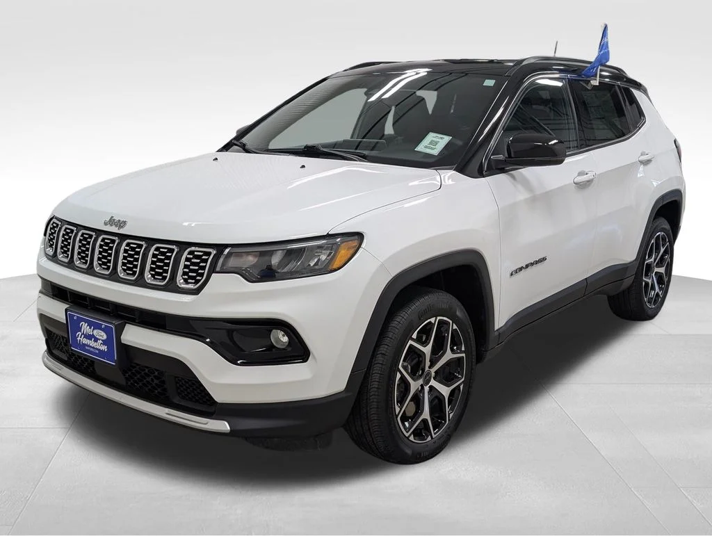 Certified Used 2025 Bright White Clearcoat Jeep Limited image 18
