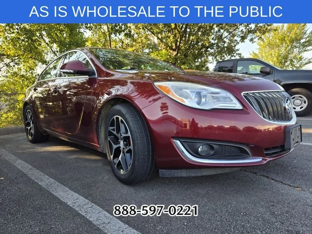 Used 2017 Crimson Red BUICK TURBO image 7