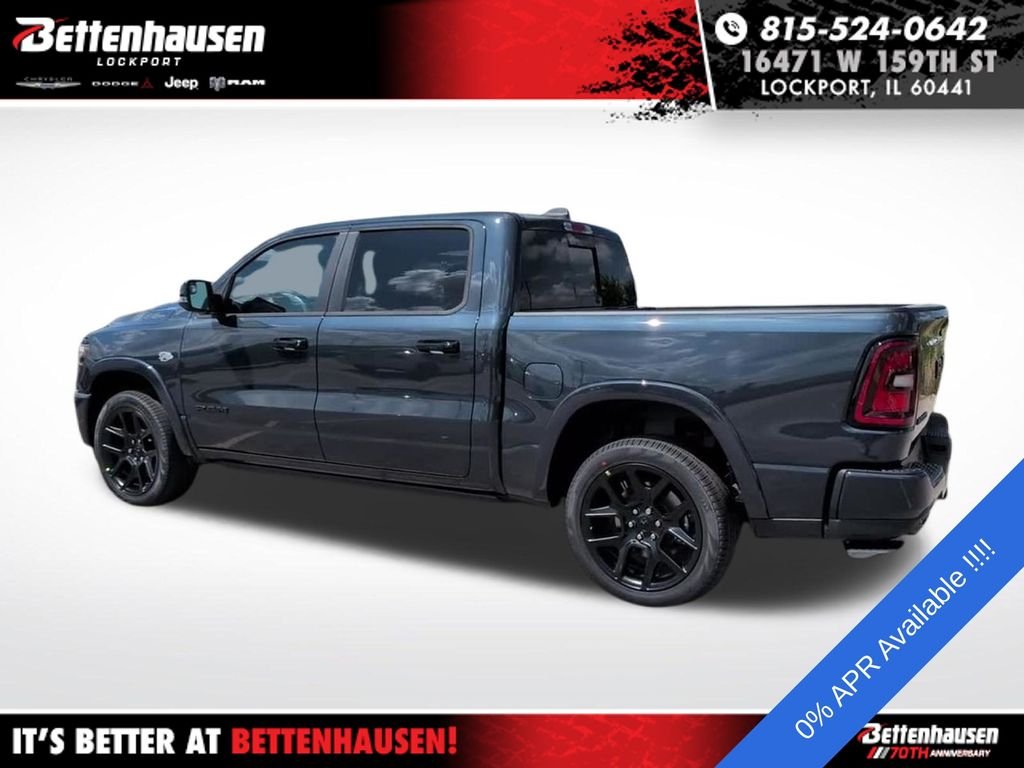 New 2026 Forged Blue Metallic Exterior Paint RAM Laramie image 9
