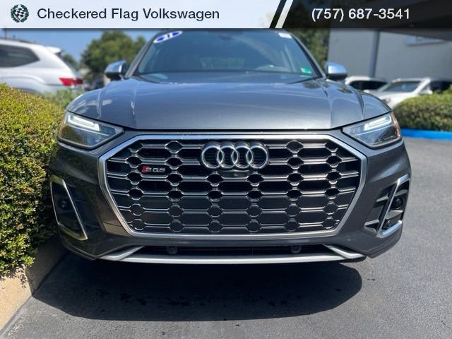 Used 2021 Daytona Gray Pearl Effect Audi Premium Plus quattro image 12