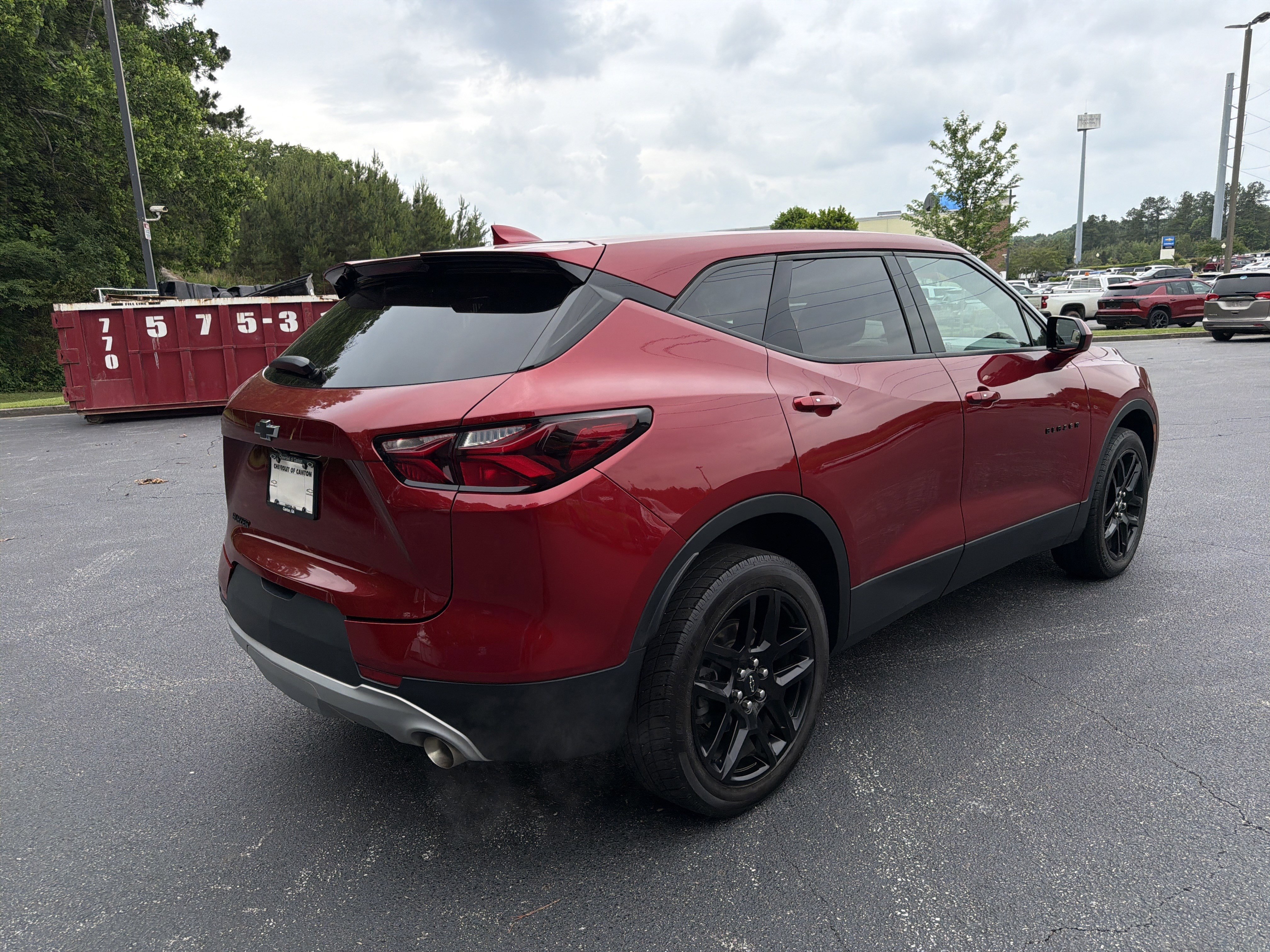 Used 2021 CHERRY RED TINTCOAT Chevrolet LT image 5