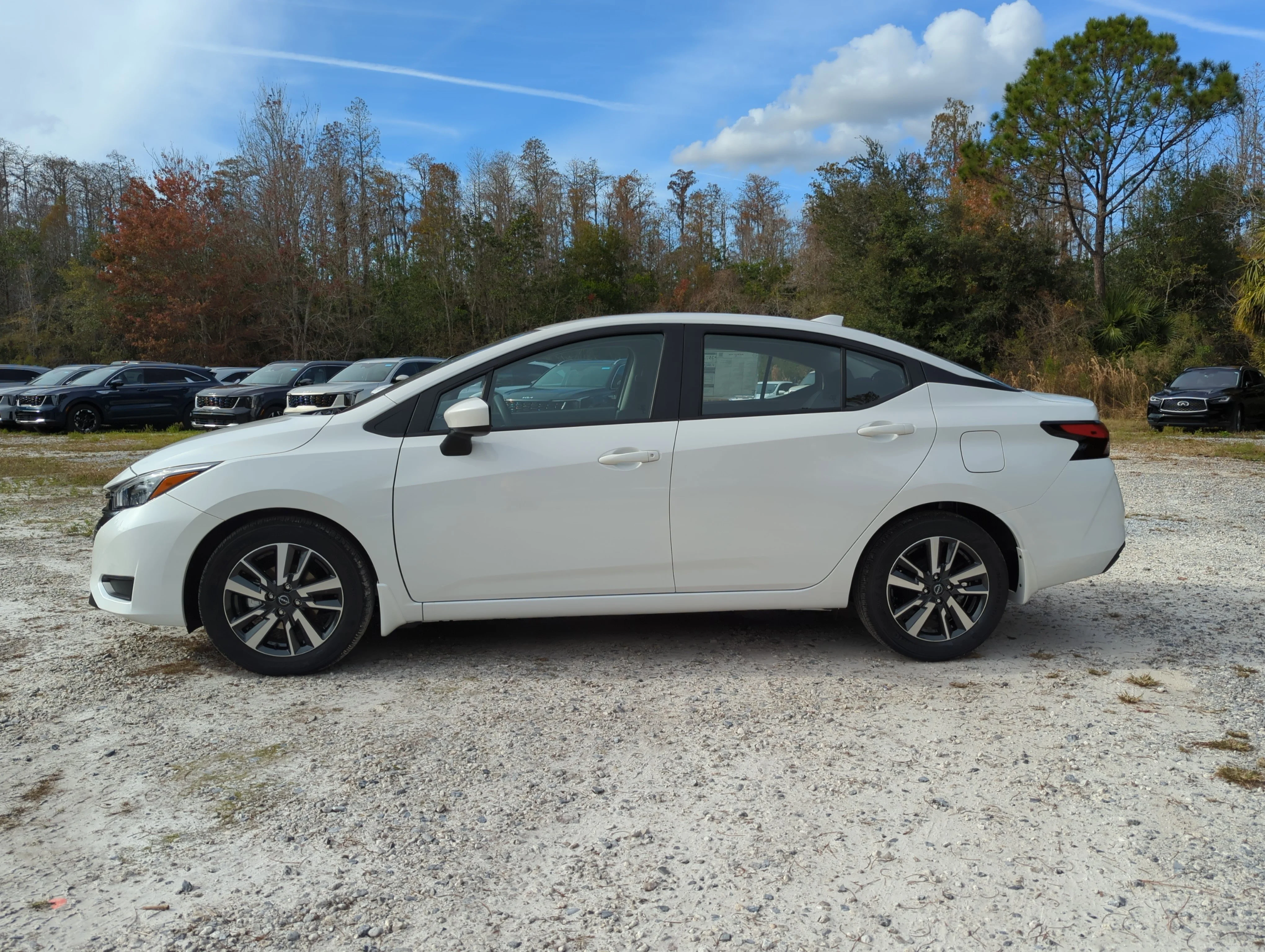 New 2025 Aspen White Tricoat Nissan SV image 5