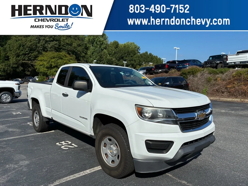 Summit White 2019 Chevrolet Colorado Pickup Truck 4X2 6-Speed Automatic