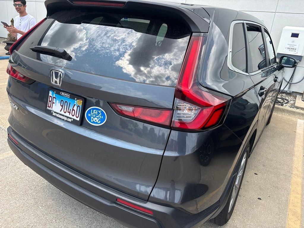 Used 2024 Meteorite Gray Metallic Honda EX image 22