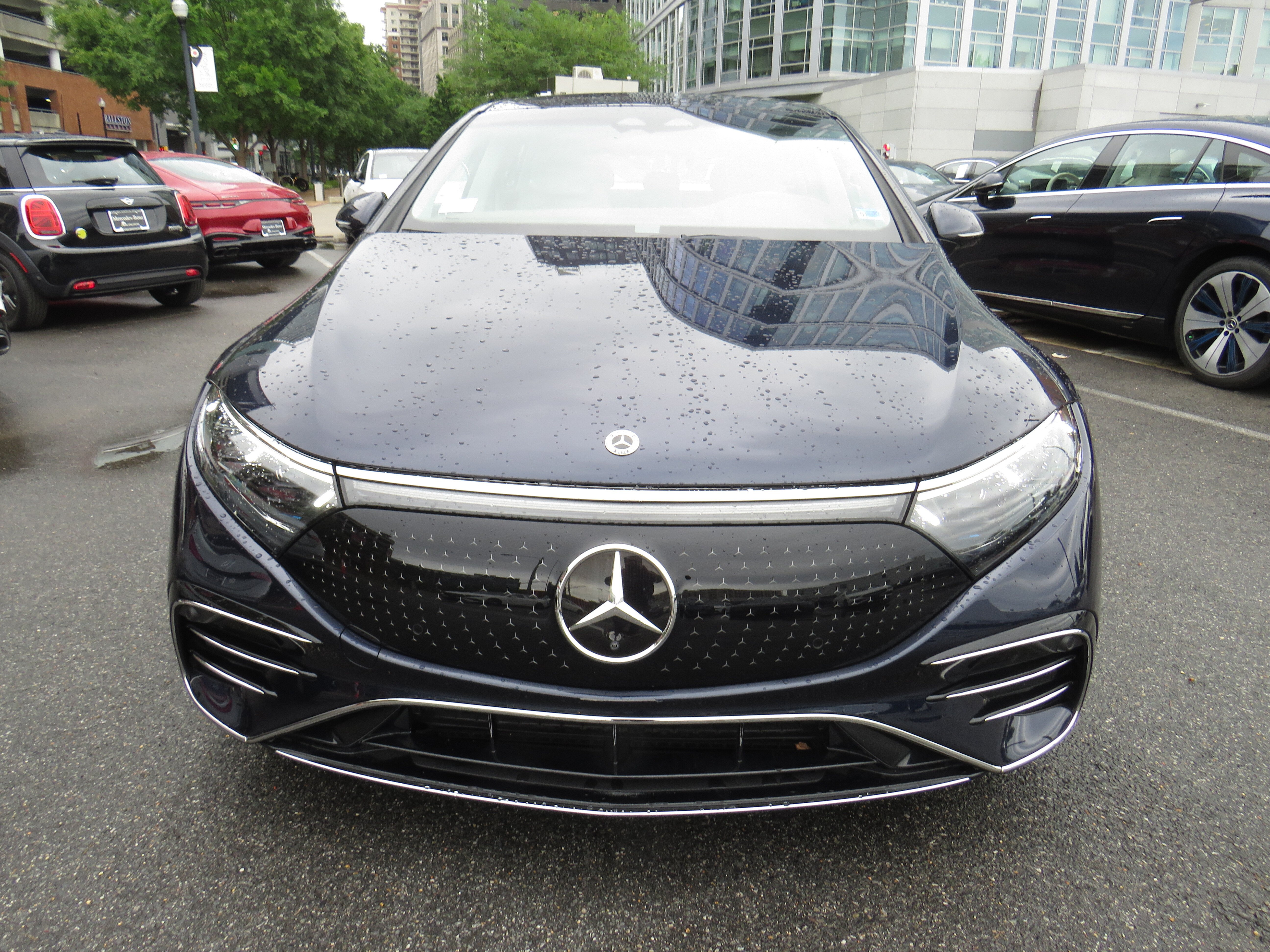 Certified Used 2024 Nautical Blue Metallic Mercedes-Benz EQS 450+ image 6