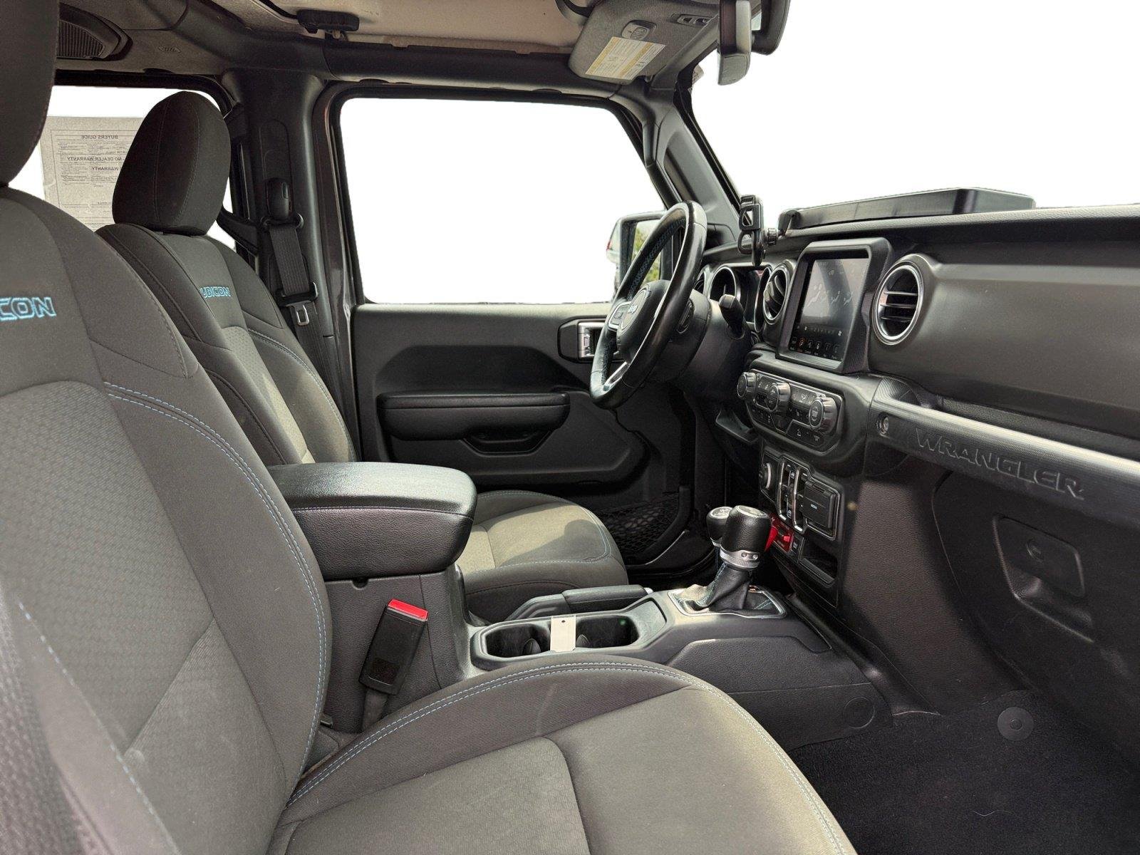 Used 2022 Granite Crystal Metallic Clearcoat Jeep Unlimited Rubicon image 16