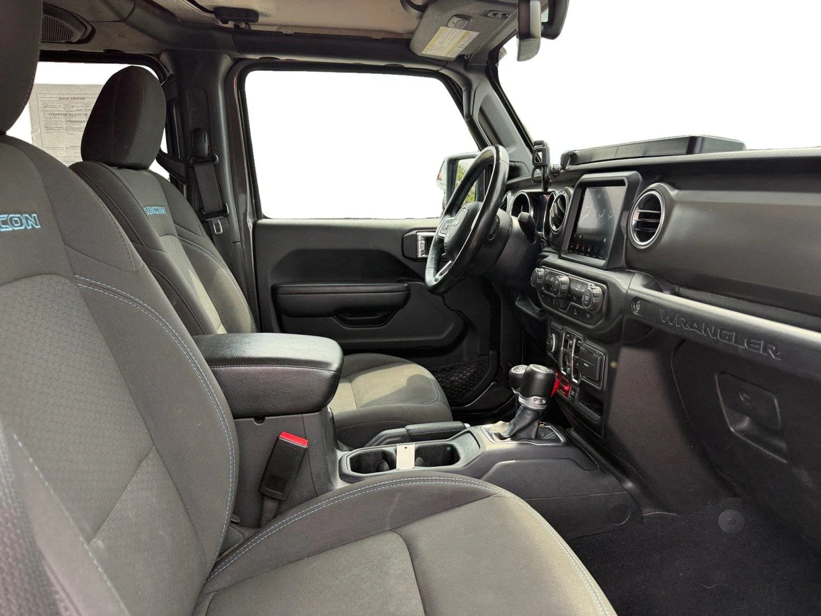 Used 2022 Granite Crystal Metallic Clearcoat Jeep Unlimited Rubicon image 16