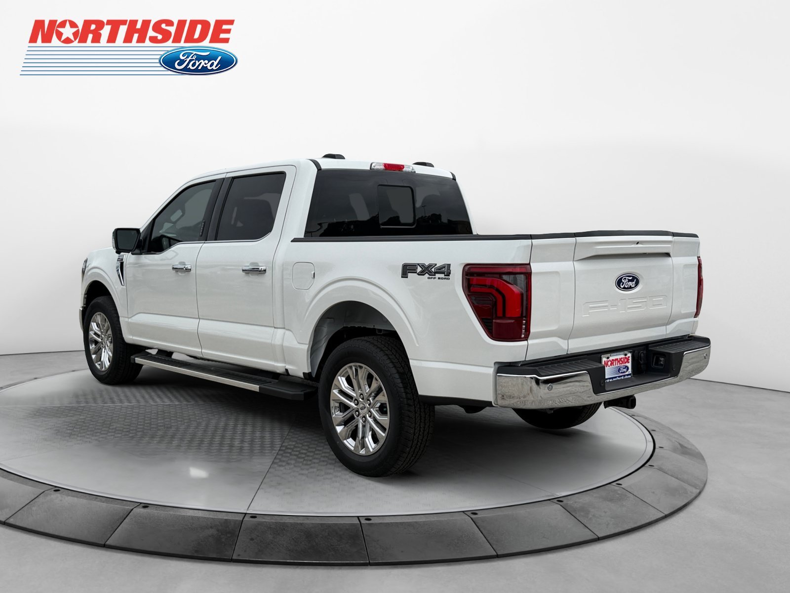 New 2026 Star White Metallic Tri-Coat Ford LARIAT image 5
