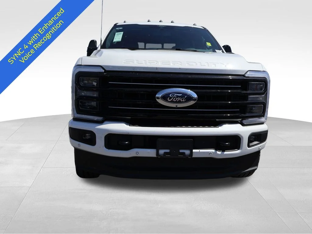 New 2026 Star White Metallic Tri-Coat Ford F-350® Platinum® image 8