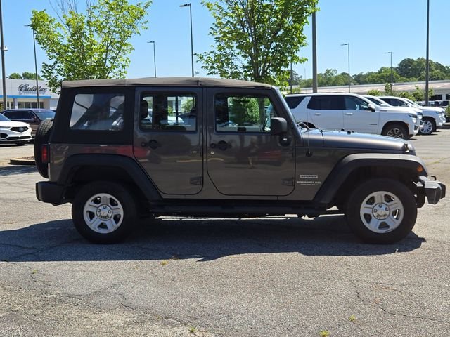 Used 2017 Gray Jeep Unlimited Sport image 7