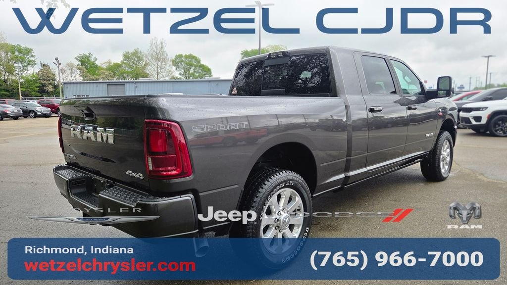 New 2026 Granite Crystal Metallic Clear-Coat Exterior Paint RAM Laramie image 8