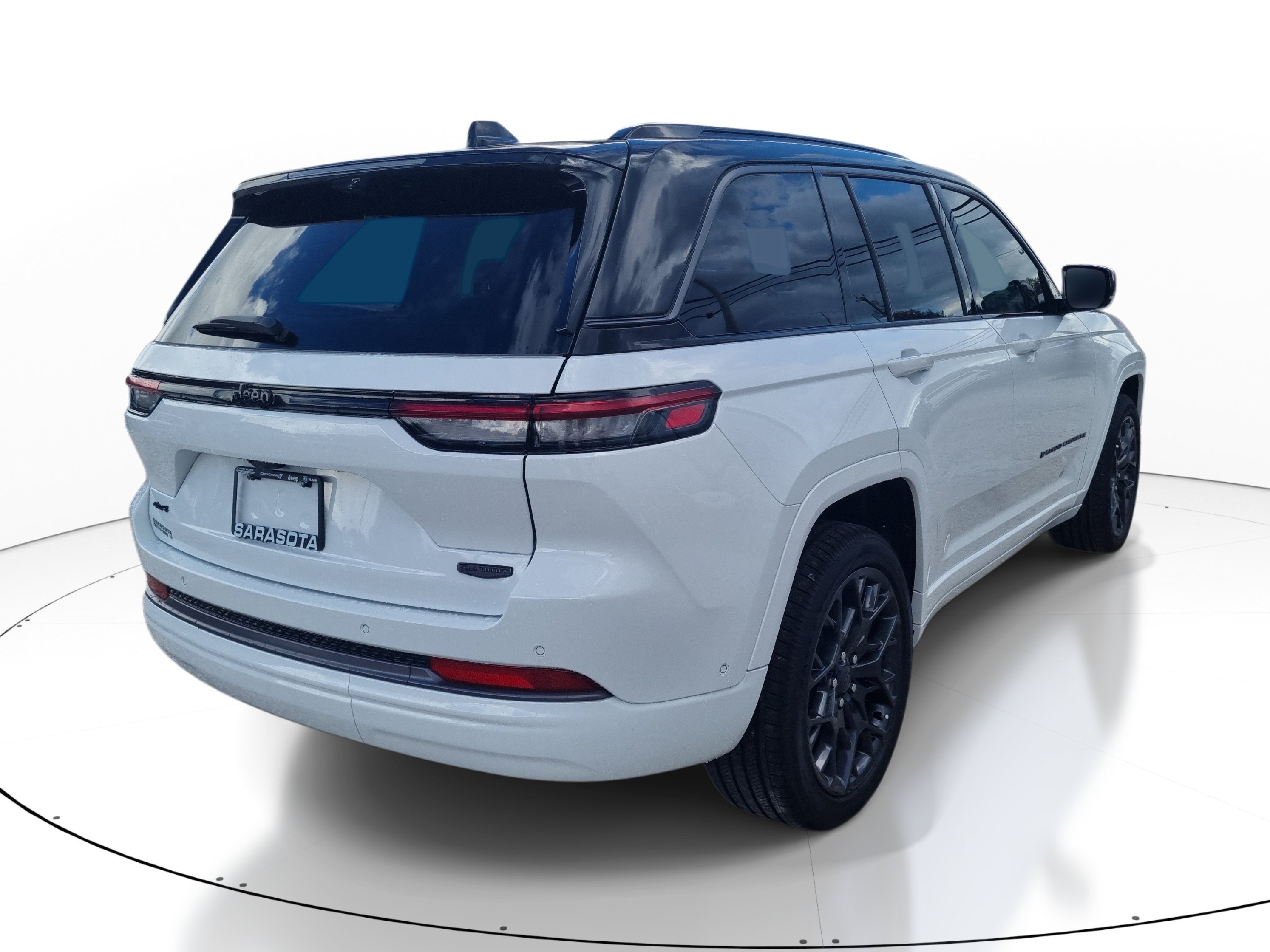 Used 2026 Bright White Clearcoat Jeep Summit image 6