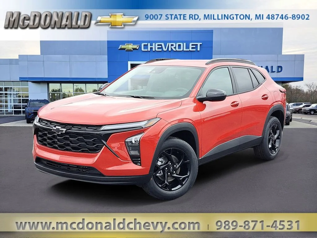 New 2026 Apex Red Chevrolet LT image 1