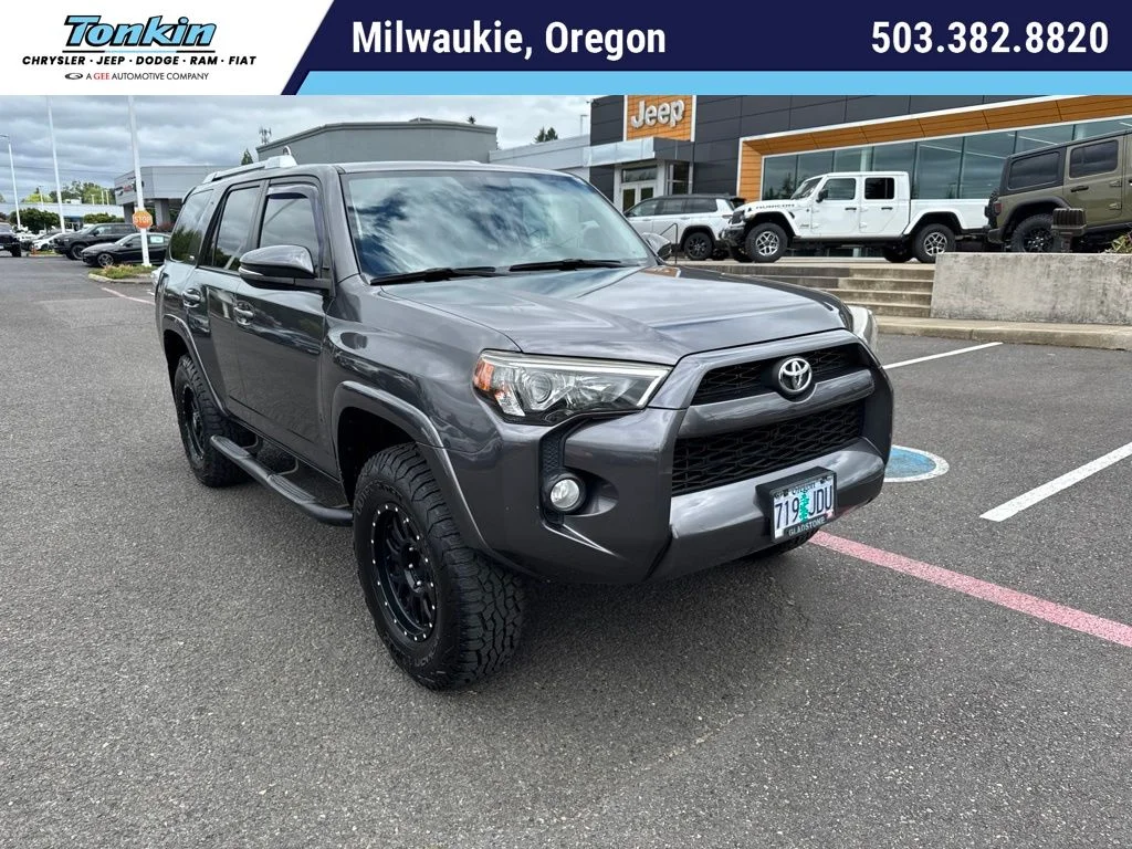 Used 2016 Gray Toyota SR5 Premium image 1