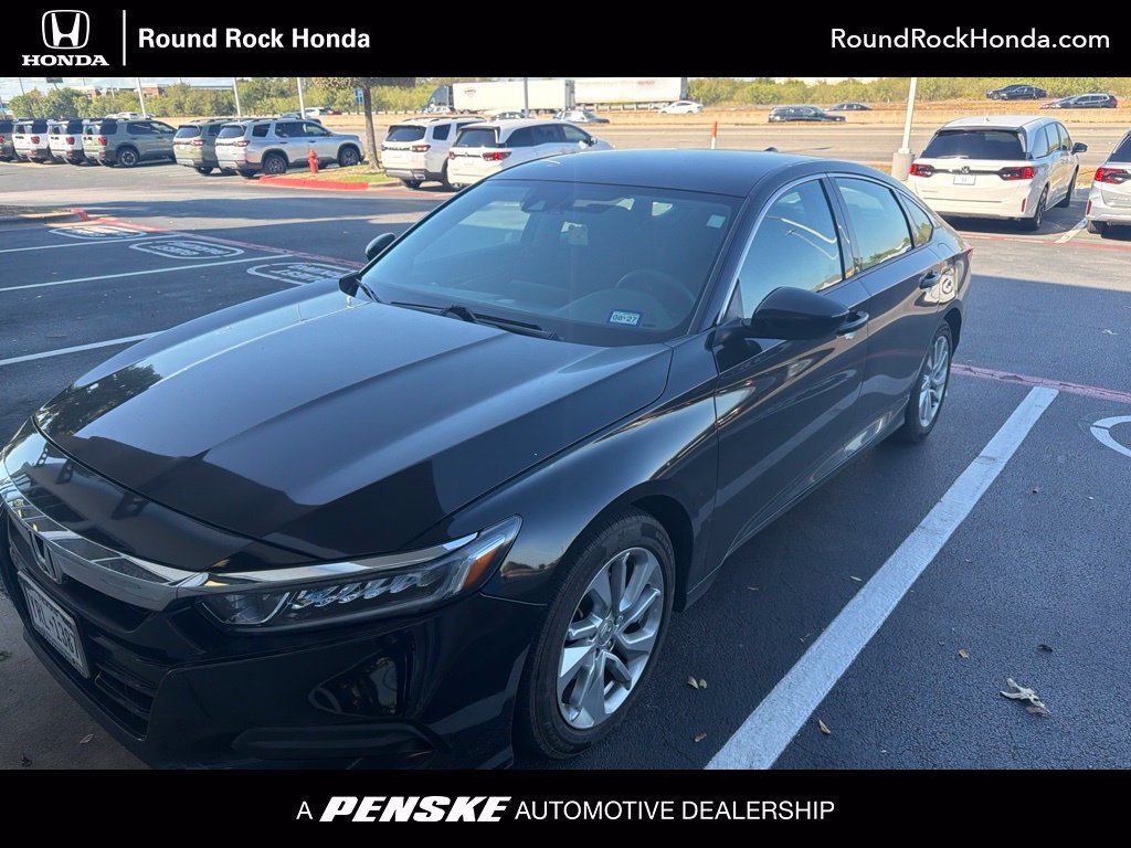 Used 2019 Crystal Black Pearl Honda LX image 1