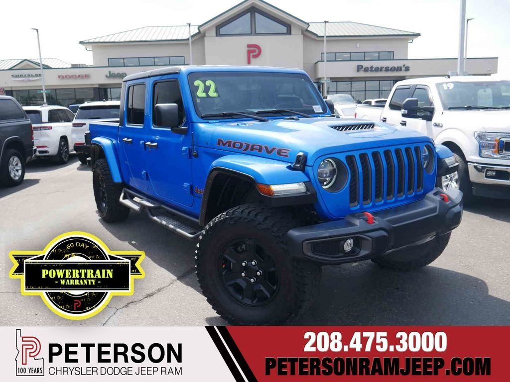 Used 2022 Blue Jeep Mojave image 1