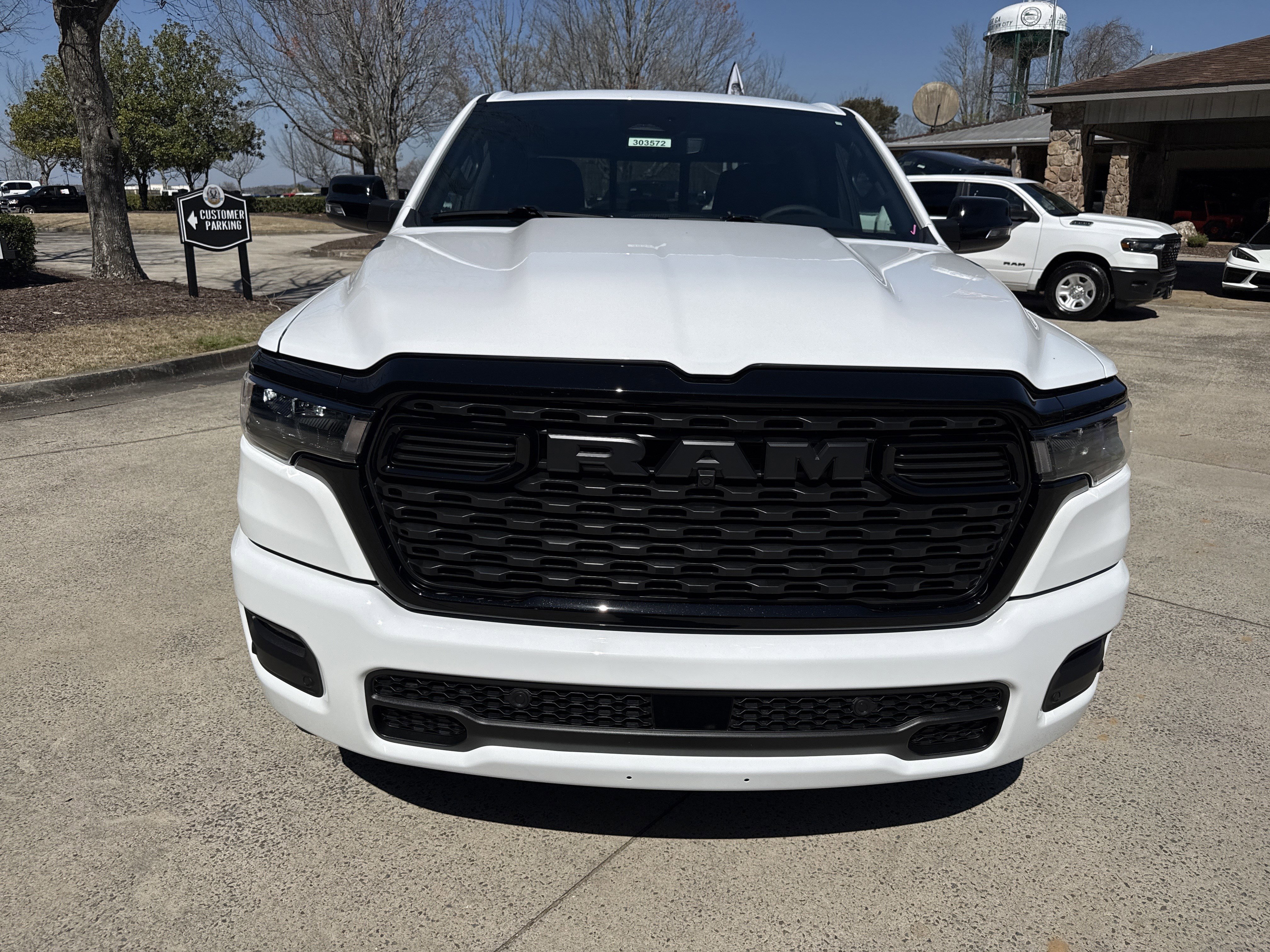 New 2026 Bright White Clearcoat RAM Big Horn image 2