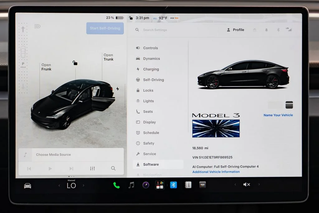 Used 2024 Black Tesla Performance image 16