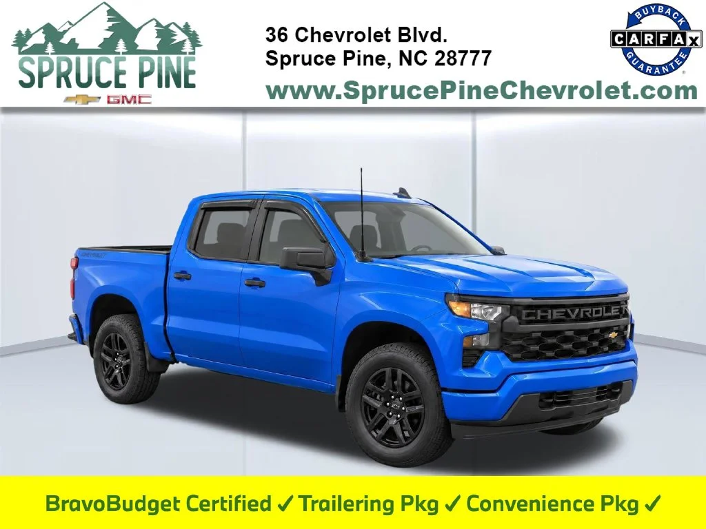Used 2022 Blue Chevrolet Custom image 1
