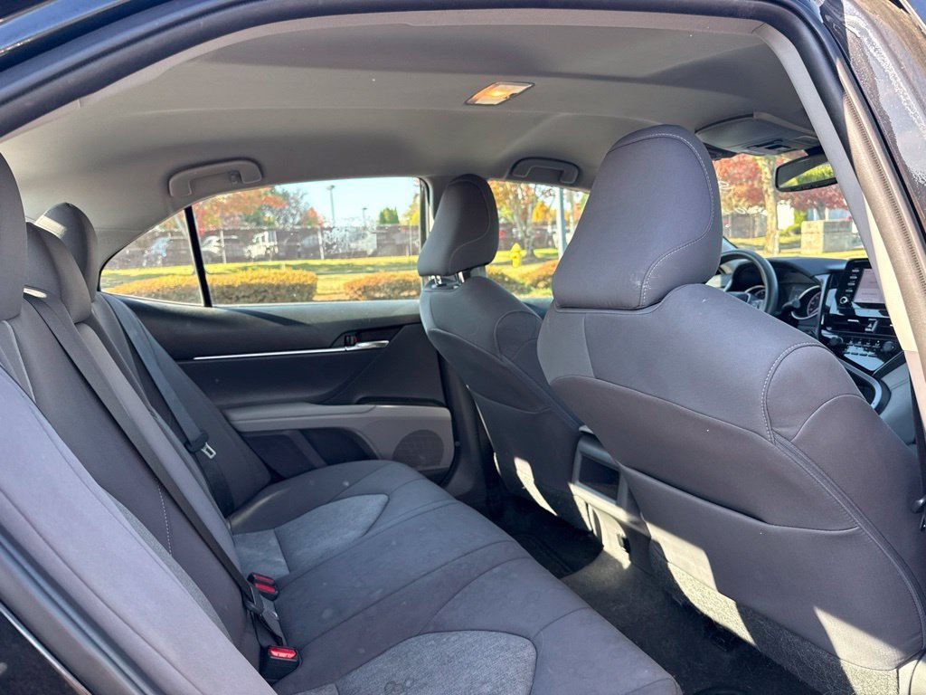 Used 2021 Midnight Black Metallic Toyota LE image 20