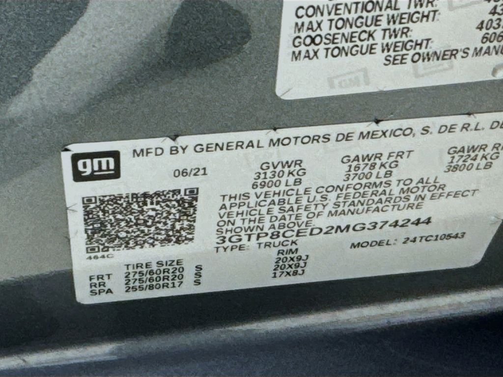 Used 2021 Satin Steel Metallic GMC Elevation image 38