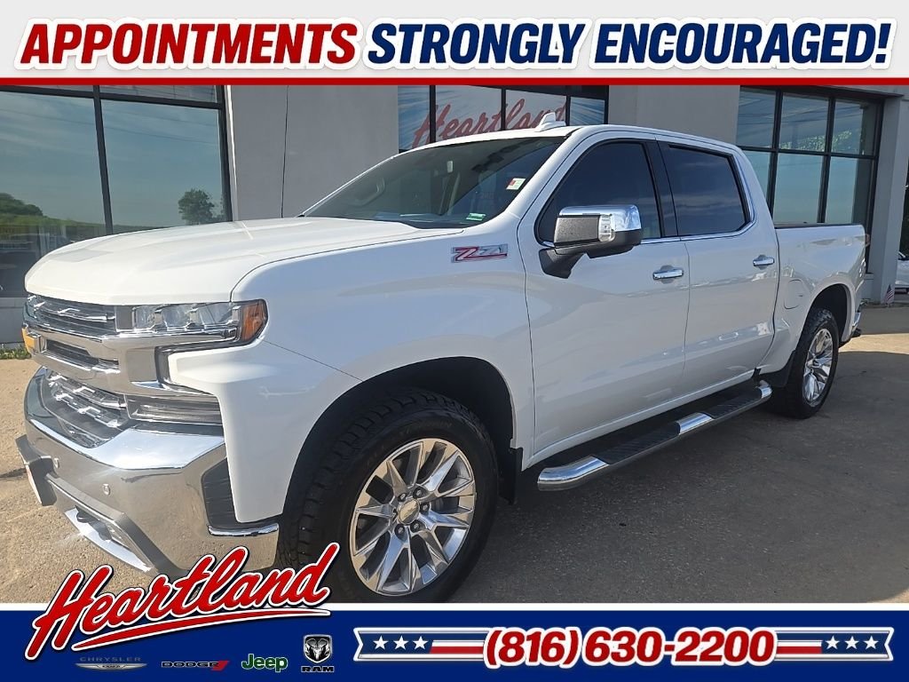 Used 2022 Chevrolet Silverado 1500 Limited LTZ with VIN 3GCUYGED7NG113851 for sale in Kansas City