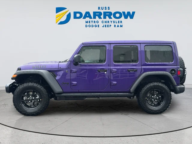 New 2026 Purple Jeep Willys image 2